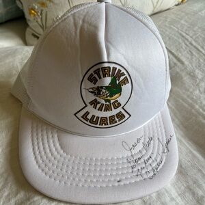 Strike King Lures Signed Hat